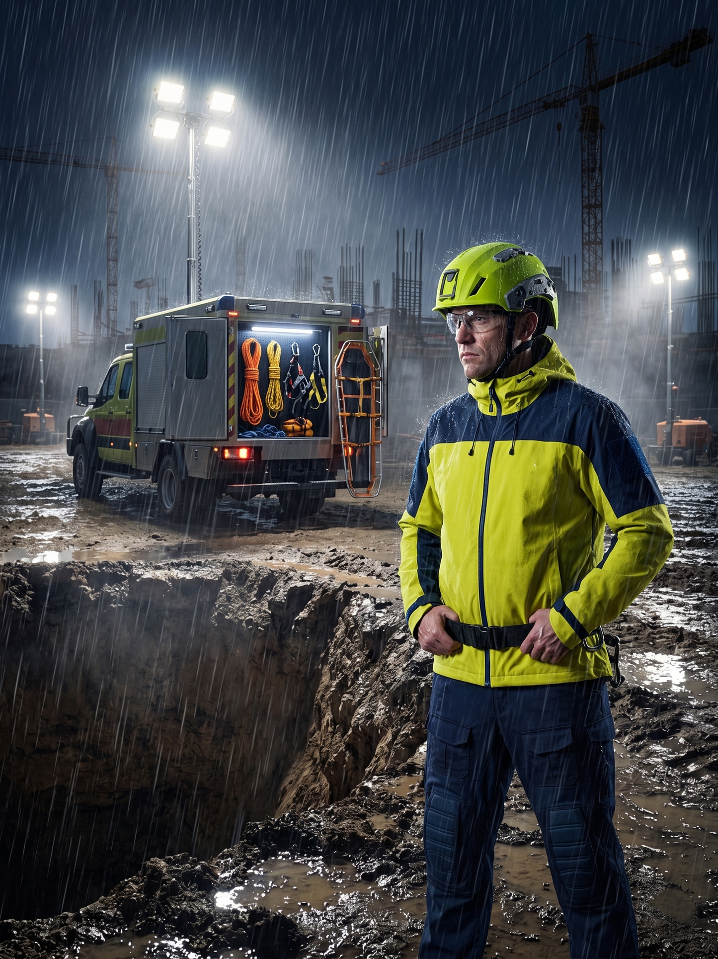 SAR TACTICAL RAIN JACKET
