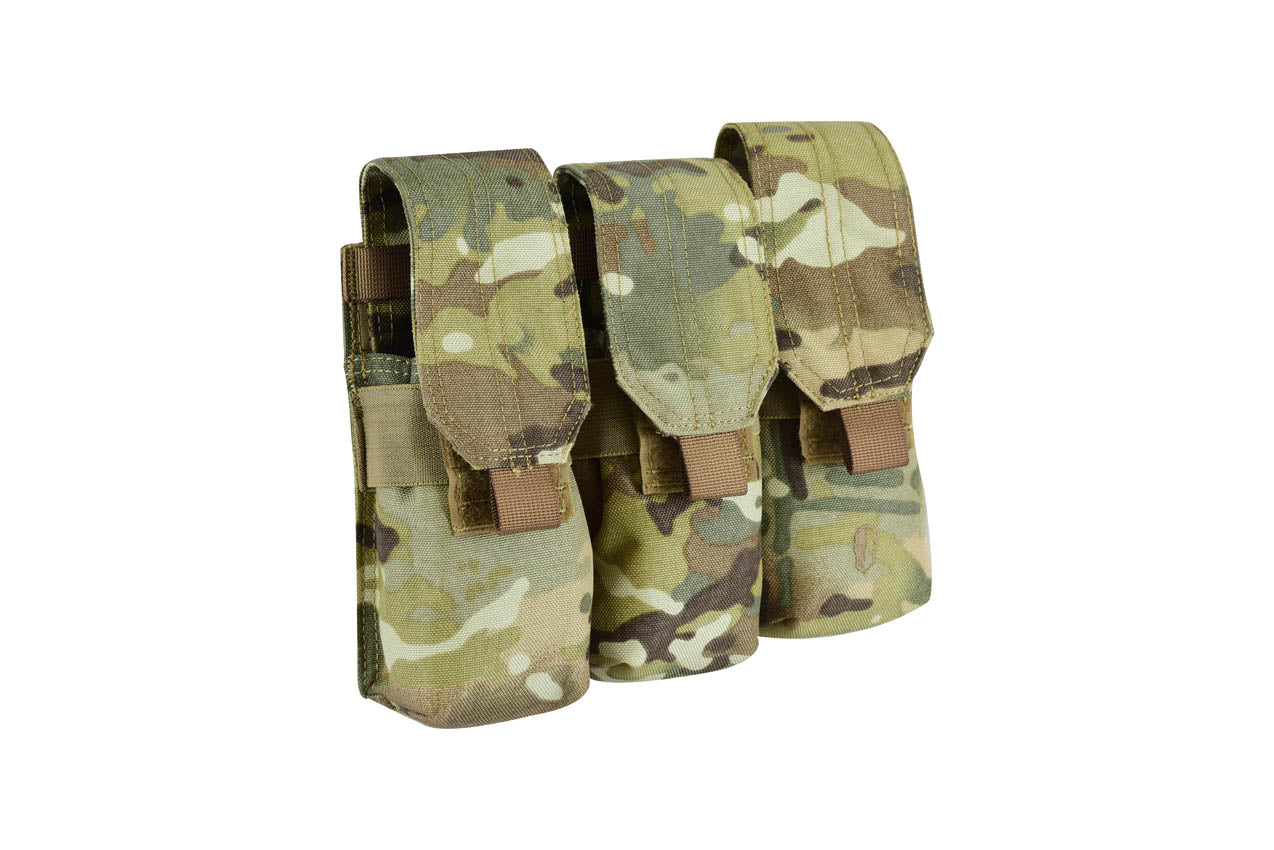 SDW-420 TRIPLE  AK/M4/5.56MM MAG POUCH