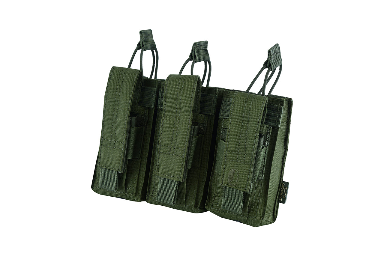 SDW-427 AK/9mm TRIPLE OPEN-TOP MAG POUCH