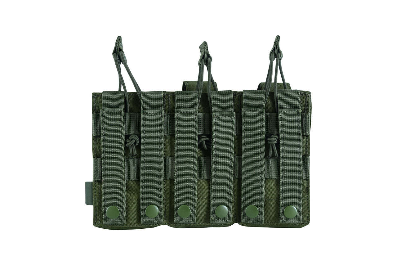 SDW-427 AK/9mm TRIPLE OPEN-TOP MAG POUCH