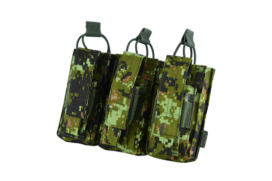 SDW-427 AK/9mm TRIPLE OPEN-TOP MAG POUCH