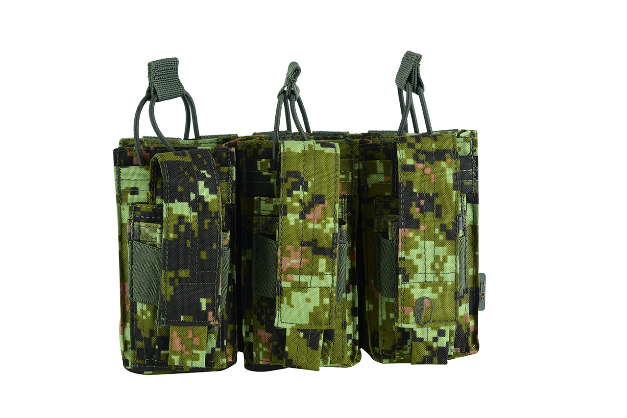 SDW-427 AK/9mm TRIPLE OPEN-TOP MAG POUCH