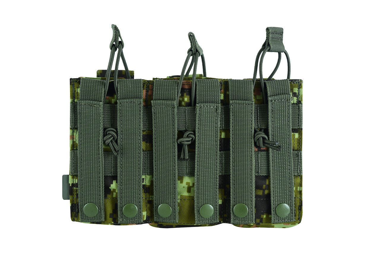 SDW-427 AK/9mm TRIPLE OPEN-TOP MAG POUCH