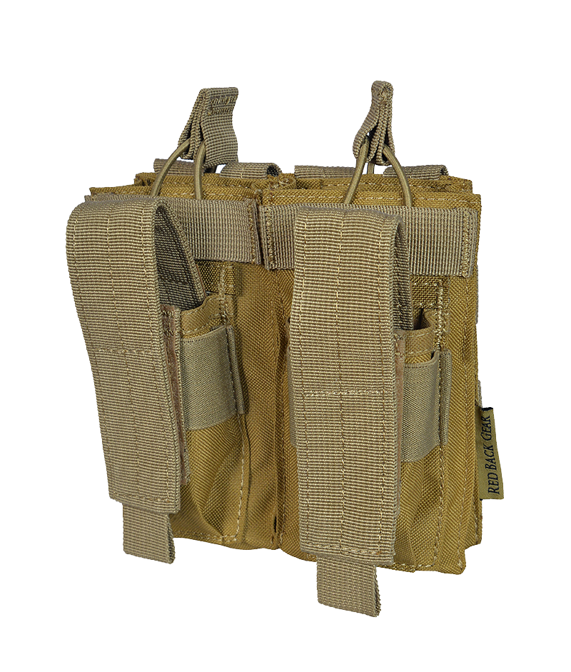 SDW-426 AK/9mm DOUBLE  OPEN-TOP MAG POUCH