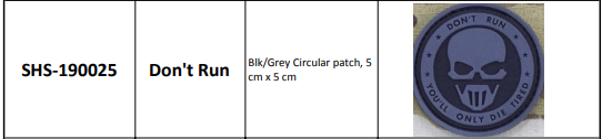 PVC Patches
