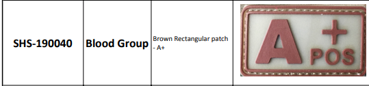 PVC Patches