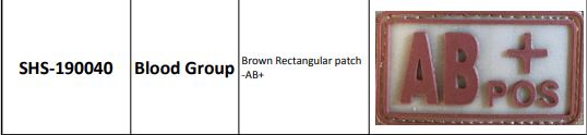 PVC Patches