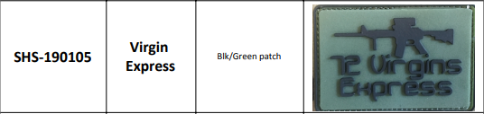 PVC Patches